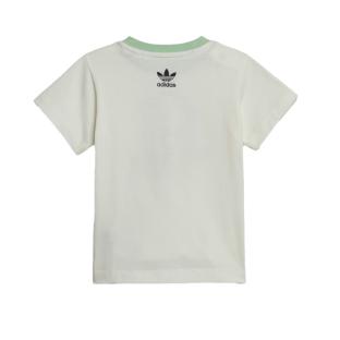 Ensemble Blanc/Jaune Garçon Adidas IB8614 vue 0