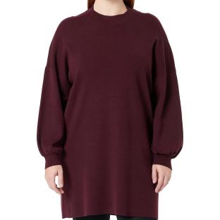 Robe Pull Violette Femme Vero Moda CURVE Nancy vue 0