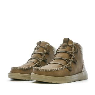 Boots Marron Femme Hey Dude Eloise vue 0