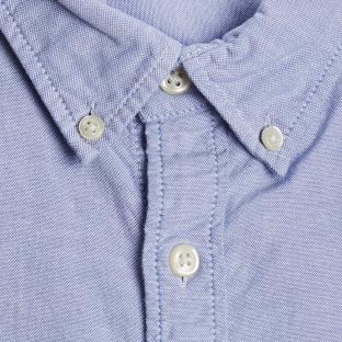 Chemisette Bleu Clair Homme Jack & Jones Hoxford Shirt vue 0