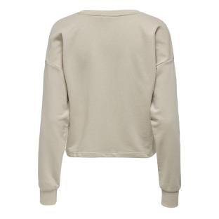 Sweat Beige Femme ONLY PLAY Mix Box vue 2