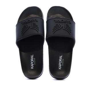 Claquettes Noir Femme Kaporal Bapo vue 0