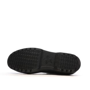 Baskets Noires Femme Converse All Star Lugged Lift Platform Leather vue 5