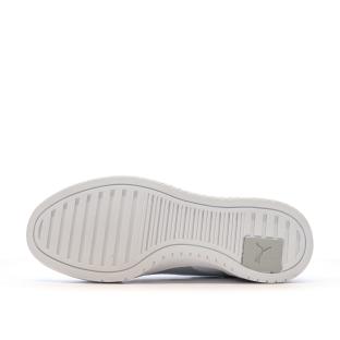 Baskets Blanches/Gris Homme Puma Pro Classic vue 5