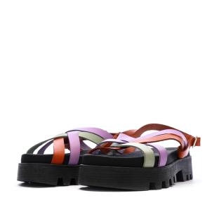 Sandales Vert/Mauve/Rouge Femme Pare Gabia Dafne vue 0