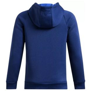 Sweat Bleu Garçon Under Armour Hoodie vue 0