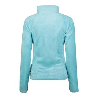 Veste polaire Turquoise Femme Geographical Norway Upaline vue 2