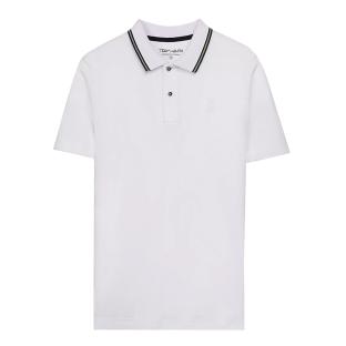 Polo Blanc Homme Teddy Smith Miky pas cher