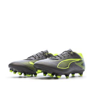 Chaussures de Foot Gris/Jaune Homme Puma Ultra 5 Play FG/AG vue 0