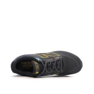 Chaussures running Grises Homme New Balance 860 Magnet vue 4