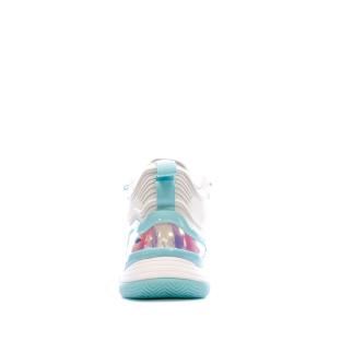 Chaussures de basket-ball Blanche/Bleu Adidas Son Of Chi vue 0