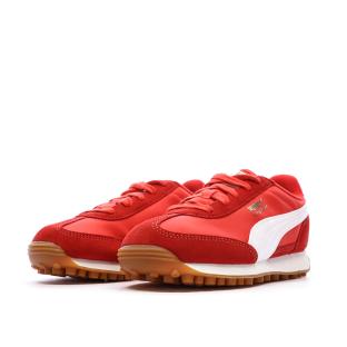 Baskets Rouges/Blanches Garçon Puma Easy Rider vue 6