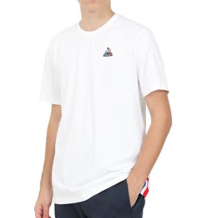 T-shirt Blanc Homme Le Coq Sportif New Optical pas cher