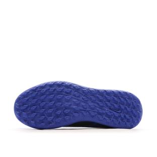 Chaussures de Foot Noir/Bleu Junior Nike Vapor 15 Club TF vue 5