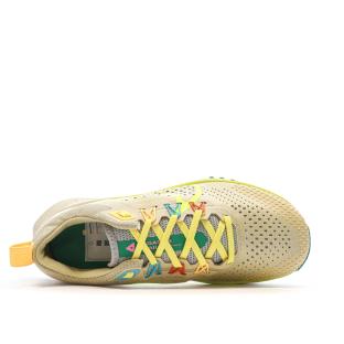 Chaussures de Trail Beige/Jaune Femme Nike React Pegasus vue 4