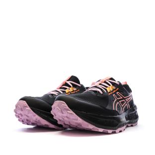 Chaussures de running Noires/Mauve Femme Asics Gel-sonoma 8 vue 6