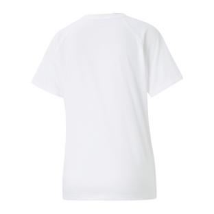 T-shirt Blanc Femme Puma W Evo vue 2