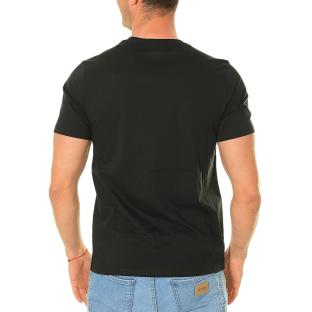 T-shirt Noir Homme Converse Standard Chuck Patch Fill vue 3