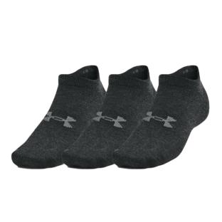 X3 Paires de Chaussettes Gris Foncé Under Armour Essential No Show pas cher
