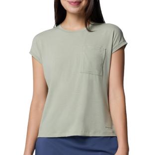 T-Shirt Vert Femme Columbia Boundless Trek vue 0
