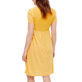 Robe de Grossesse Jaune Femme Mamalicious Lina vue 0
