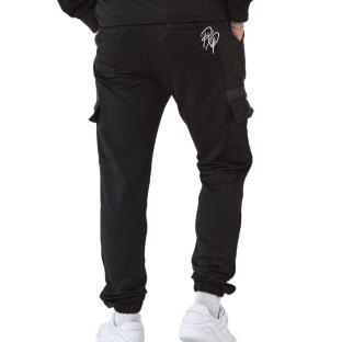 Jogging Noir Homme Project X Paris Cargo vue 2