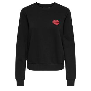 Women’s Black/Red Sweatshirt – Only Rubi Photo of the Espace des Marques %store% store - view of %key%
