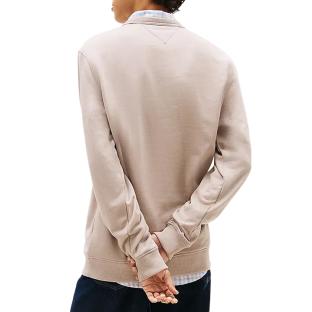 Sweat Beige Homme Tommy Hilfiger Badges vue 0
