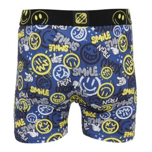 Boxer Bleu/Jaune Garçon Freegun Smile vue 0