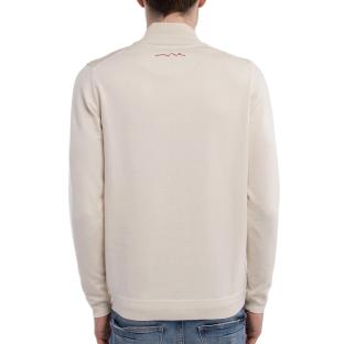 Pull 1/4 Zip Écru Homme Teddy Smith Marty 2 vue 0