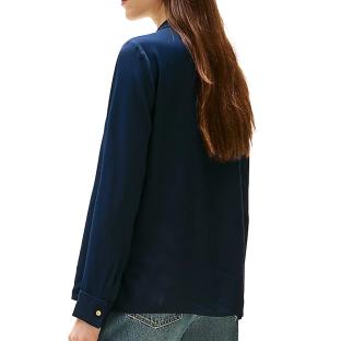 Chemise Marine Femme Tommy Hilfiger Soft Viscose vue 2
