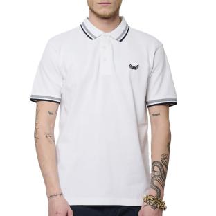 Polo Blanc Homme Kaporal Marod pas cher
