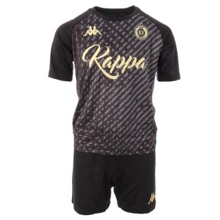 Ensemble de Football Noir Garçon Kappa Marcelo pas cher