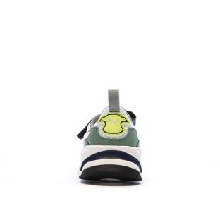 Baskets Noir/Gris/Jaune Garçon Puma Trinity vue 3