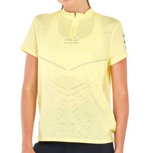 T-shirt Jaune Femme Nike Dfadv pas cher