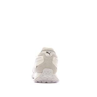 Baskets Blanches/Beige Homme Puma Blktop vue 3
