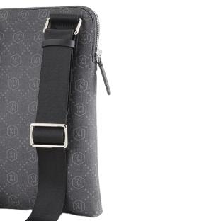 Sac Bandoulière Noir Homme Kaporal Porto vue 2