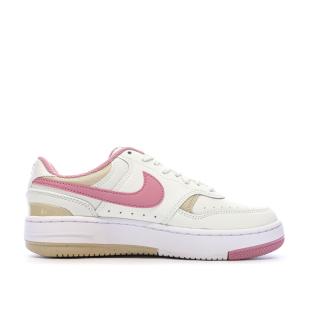 Baskets Ecru/Rose Femme Nike Gamma vue 2