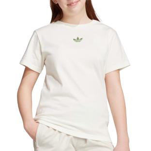 T-shirt Ecru Fille Adidas Gfx x Minecraft vue 0