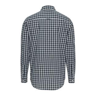Chemise Marine/Blanc à Carreaux Homme Tommy Hilfiger Night vue 2