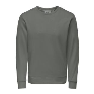 Sweat Kaki Homme Only & Sons Chase pas cher