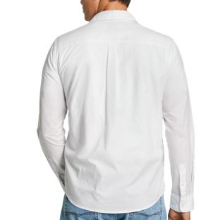 Chemises Blanche Homme Pepe jeans Arnold [688204773db31] vue 2