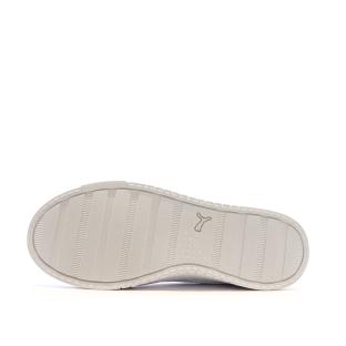 Baskets Blanches/Roses Fille Puma Jada vue 5