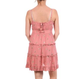 Robe Rose Femme GOA Rita vue 0