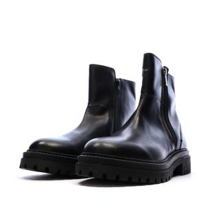 Bottines Noir Femme Geox Iridea vue 6