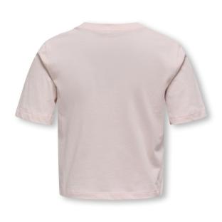 T-Shirt Rose clair Fille Kids ONLY Kogrex vue 2