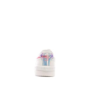 Baskets Blanches/Roses Fille Puma Jada vue 3