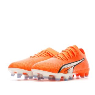 Chaussures de football Orange Homme Puma Ultra Match Fg/ag vue 6