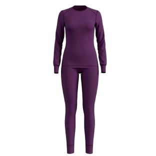 Ensemble Thermique Violet Femme Odlo Active vue 0