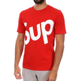 T-shirt Rouge Homme Supreme Grip Achy vue 0